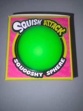 NEW!! Ja-Ru Green Squish Attack Squooshy Sphere